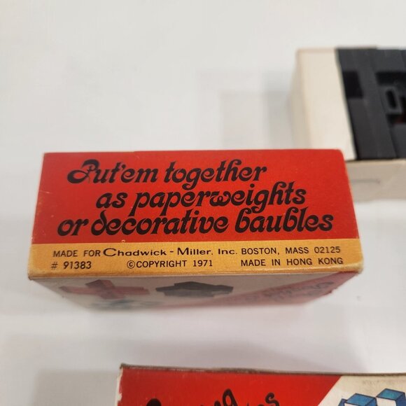 Chadwick Miller Pocket Perplexing Puzzles Lot of 2 Vtg 1971 Games 91383 - Picture 6 of 6